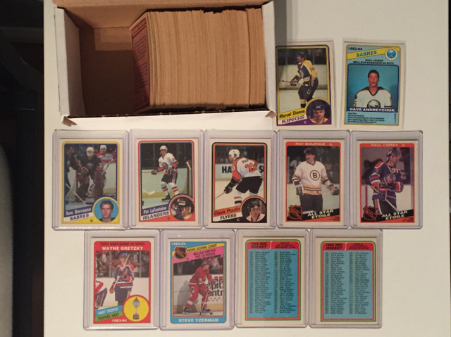 1984-85 OPC partial set, VG cond, includes some RC, CL and Stars in Arts & Collectibles in Oshawa / Durham Region