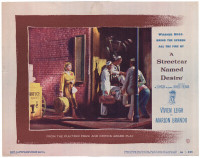RARE 1951 Vivien Leigh Movie Poster Streetcar Named Desire LC #2