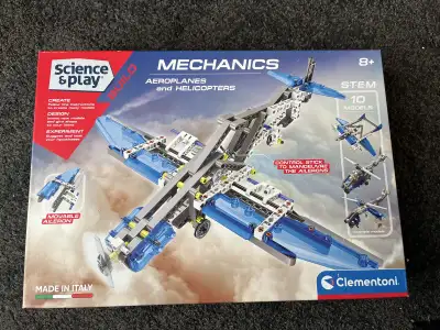 Science and Play Mechanics aeroplanes and helicopters models, View more