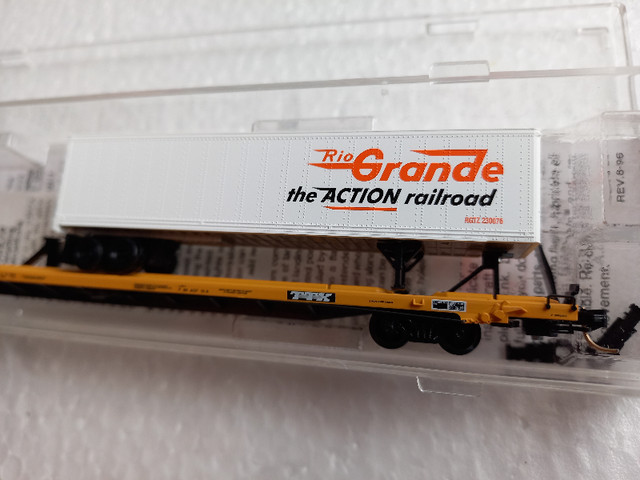 N scale Intermodal car and trailer set in Arts & Collectibles in Mississauga / Peel Region - Image 3