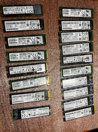 256GB SSD NVMe M.2 (various brands $35)