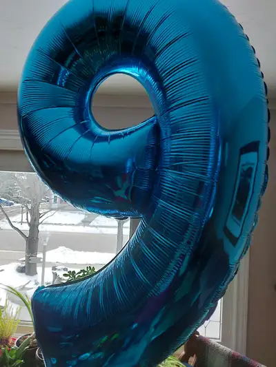 Helium filled balloon, View more