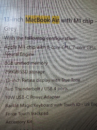 MacBook Air  with M1