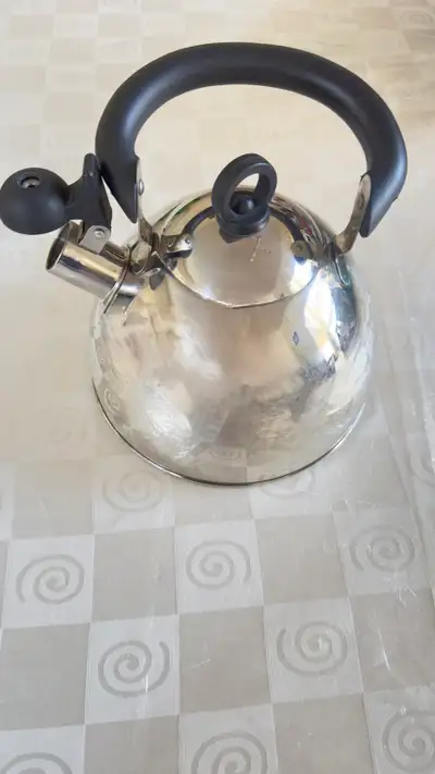 Kettle with whistle stainless steel, View more