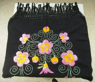 Embroidered Scarf, View more