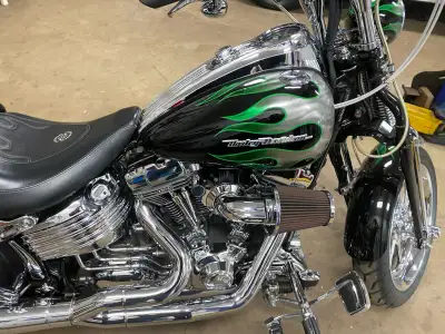 I have for sale 2009 Harley Davidson softail springer CVO. in mint condition low mileage. May consid...