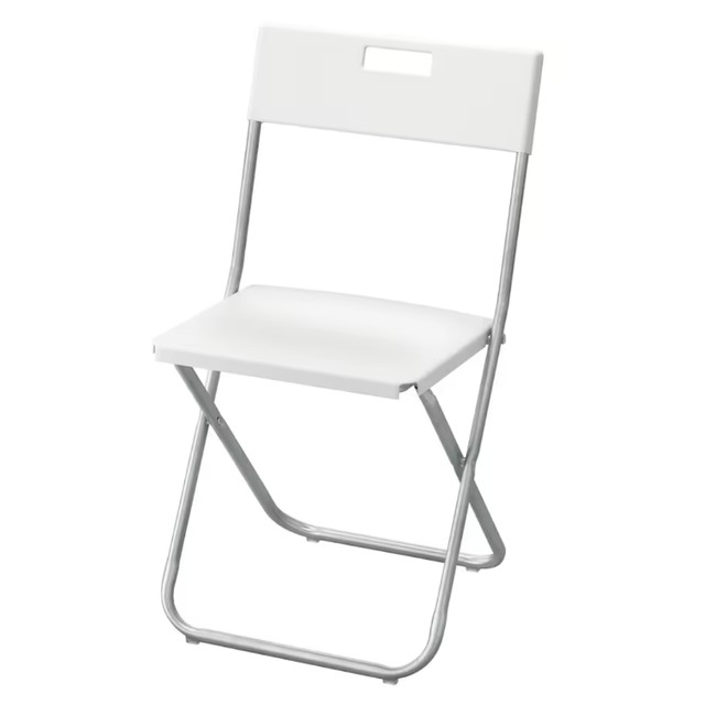 IKEA GUNDE Folding chairs white in Chairs & Recliners in Winnipeg - Image 2