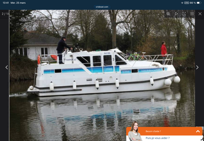 Aubaine rare: voyage en péniche en France, View more
