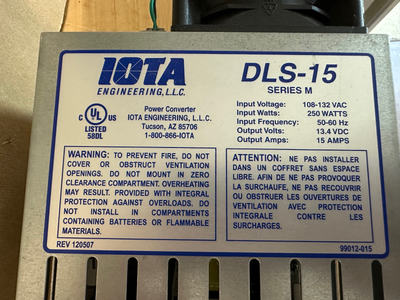Chargeur/Alimentation 12 V, 15 A pour systèmes d'urgence, View more