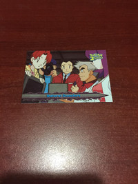 Topps Pokemon 2000 movie Animation Card#37Foil Natural Disasters