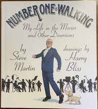 *STEVE MARTIN*-NUMBER ONE IS WALKING. HARDCOVER. FIRST EDITION!