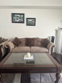 URGENT: Used Couch Set + Coffee Table