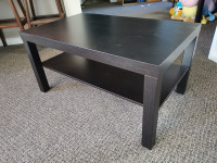 Lack IKEA Black-Brown Coffee Table (35.5"x21.5"x17.5")