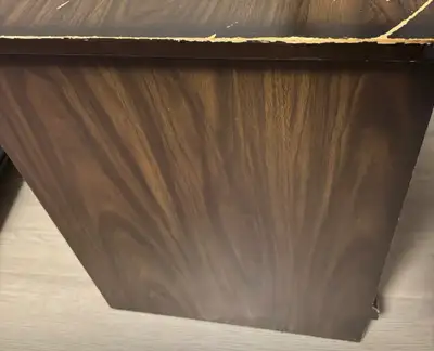  Vintage 2-Drawer Wooden Nightstand / Side Table , View more