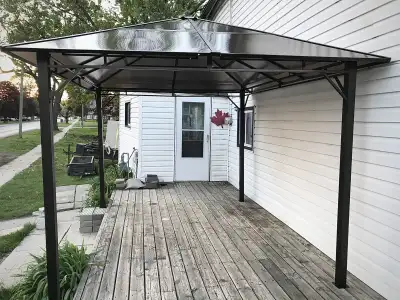 WINDSOR ESSEX GAZEBOS 10 x 12 , 10’ x 12’ , 10ft x 12ft BLACK, View more