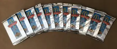1991-92 McDonald’s Upper Deck All-Stars Trading Cards - 11 Packs, View more