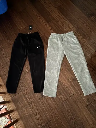 Black and Grey Nike Sweatpants, View more