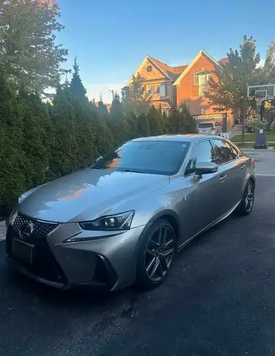 2017 Lexus IS 300 F Sport Model, champagne exterior with maroon interior, classy, AWD, 4 door sedan,...