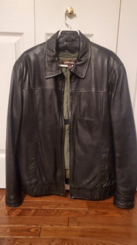 Winter Jacket/Coat Genuine Leather Mens L