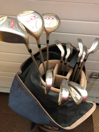 13 Piece AURORA Ladies Left Hand Golf Clubs