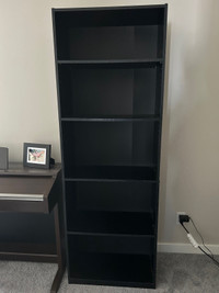Black Bookcase/Shelf