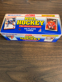1990 Collector Set Score NHL Hockey Cards
