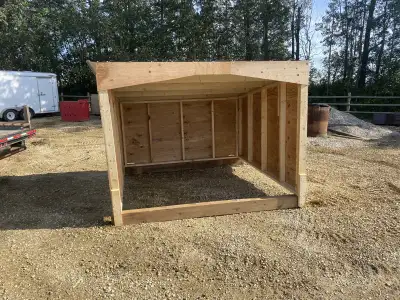 Shelters start at $895 All Plywood is premium 3/8 fir exterior grade (No spruce plywood) Roof is bui...