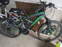 Supercycle Youth Dual-Suspension Mountain Bike, 24-in