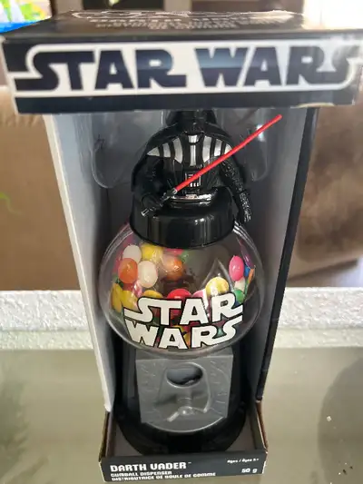 Star Wars Darth Vader Gumball Dispenser Lucas film Ltd. It is part of the Star Wars franchise. Pleas...