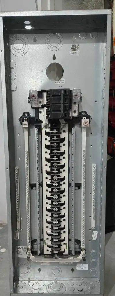 200 amp panel with main breaker, View more