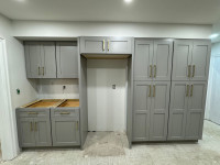Solid Maple wood kitchen cabinets on sale in GTA