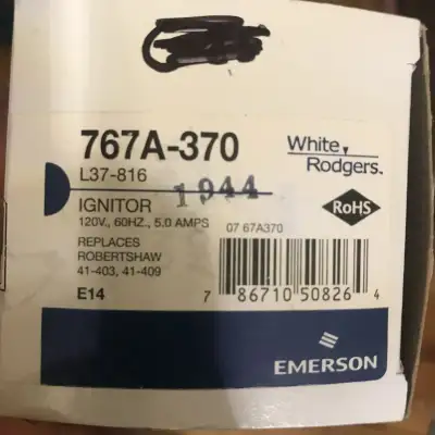 Brand new in the box. My old furnace ate two of these per season, so I had some extras. New furnace...