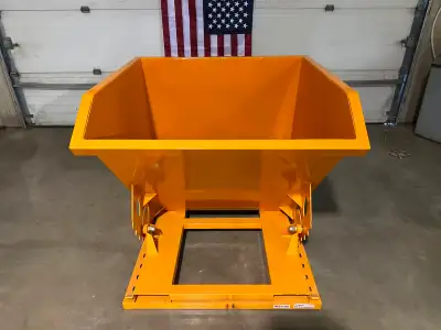 1 CY Dump Hopper – Heavy Duty Construction, View more