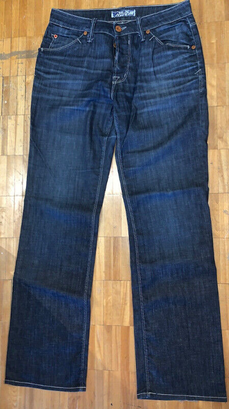 WOMENS-UNISEX HUDSON STRAIGHT DARK DENIM JEANS SIZE 32/33 dans Femmes - Pantalons et shorts  à Ville de Montréal