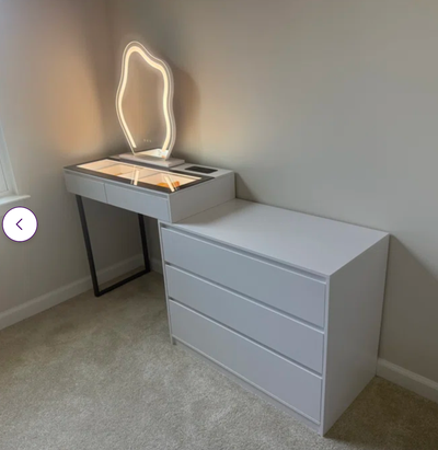 Wayfair Extendable Vanity Desk and Dresser Combination IN BOX, View more