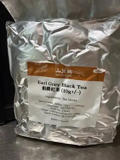 Earl Grey Tea bag, View more