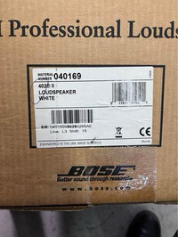 Speaker Bose 402-|| professional loudspeaker