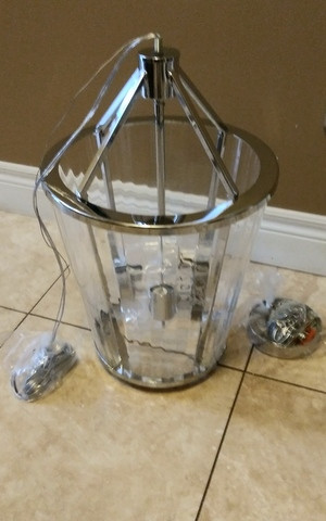 Chandelier Light - $70 Sells at Home Depot for $124 in Indoor Lighting & Fans in Hamilton - Image 3