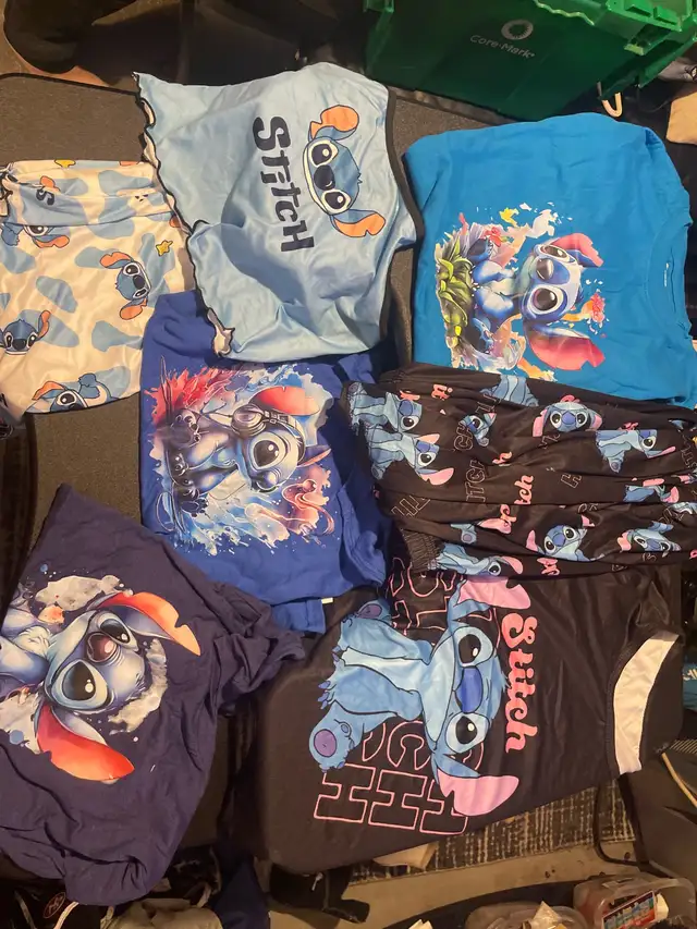 Disney Stitch Clothing Bundle adult M & L