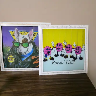 Vintage 1980s Carnival Mirrors, View more