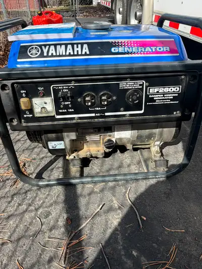 Generator - Yamaha EF2600, View more