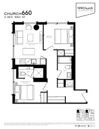 1 Bed+1 Bath Sublet - Near Eaton Centre #2312