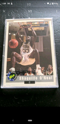 Shaquille O'Neal Classic ROOKIE Basketball Card