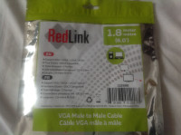 VGA cable RedLink (NEUF).