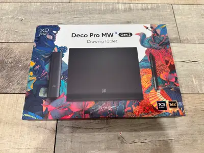 XP Pen Gen 2 Deco Pro MW drawing tablet, View more