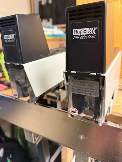 Rapid 106 Saddle Stitcher Dual Head Booklet Maker, View more