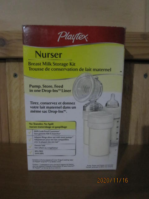 Playtex Nurser Breast Milk Storage Kit in Feeding & High Chairs in Kitchener / Waterloo