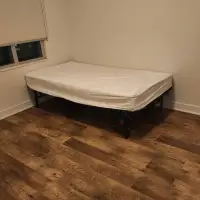 Twin bed, foldable bed