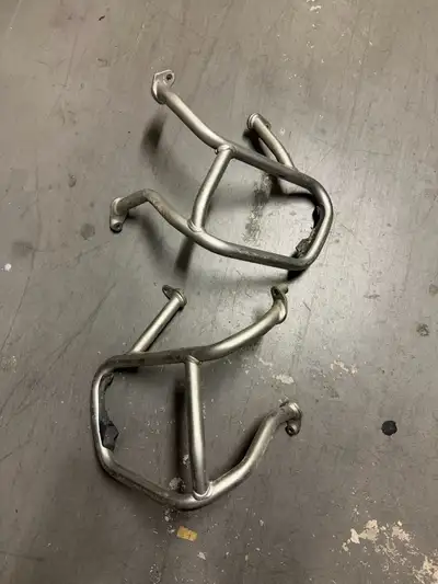OEM crash bars off a BMW 1250 GS. Couple of scratches but still in great shape!