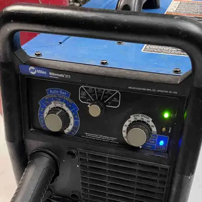 Millermatic 211 MIG Welder Dual Voltage (120/240) - Works Perfec, View more
